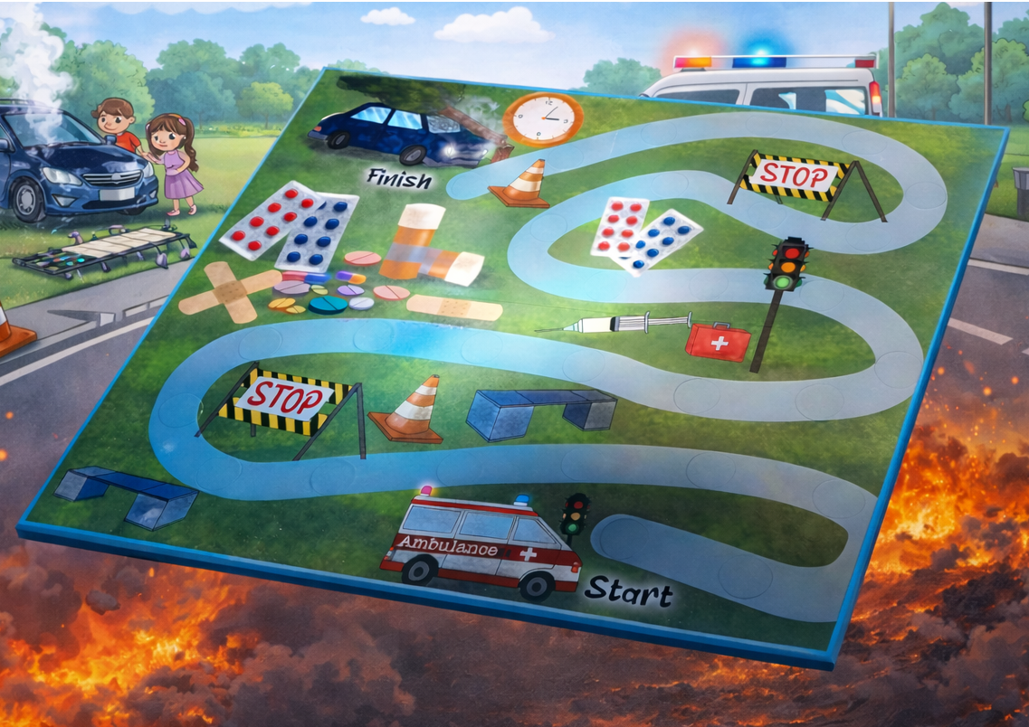 Spike’s Sight Words: Ambulance Board – Early Literacy Game