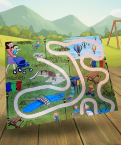 Spike’s Sight Words: Baby Lost Milk Board – Early Literacy Game