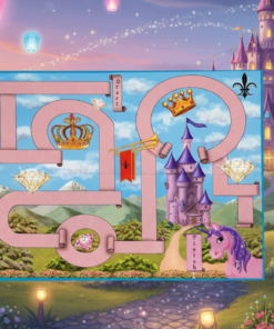 Spike’s Sight Words: Pink Castle Board – Early Literacy Game