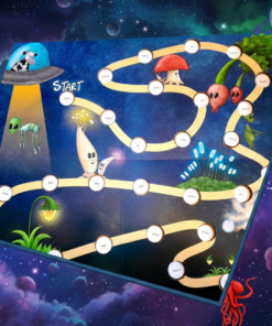 Spike’s Sight Words: Aliens Board – Early Literacy Game