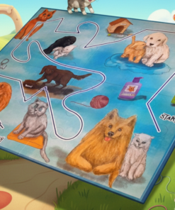 Spike’s Sight Words: Cats & Dogs Board – Early Literacy Game